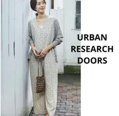 URBAN RESEARCH DOORS リネンレーヨンドットオールインワンのサムネイル