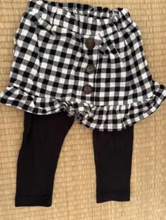 フリル付きレギンスつきスカート 80cm