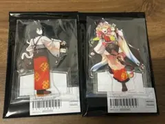 鬼滅の刃 午年 アクリルスタンド 伊黒小芭内 甘露寺蜜璃