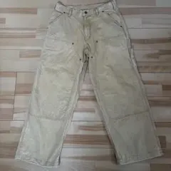 BEAMS ダブルニーパンツ　ベージュのサムネイル