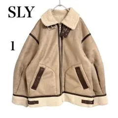 SLY スライ OVER SIZE B-3 ジャケット オーバーサイズ サイズ1