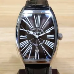 美品 フランクミュラー トノーカーベックス プラチナローター オートマ メンズのサムネイル