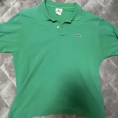 LACOSTE グリーン ポロシャツ