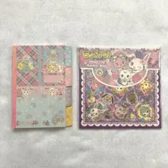 ジュエルペット メモ 4種類 おりがみ 平成レトロ