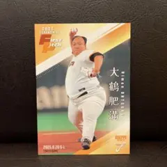 2025 Ceremonial First Pitch 大鶴肥満