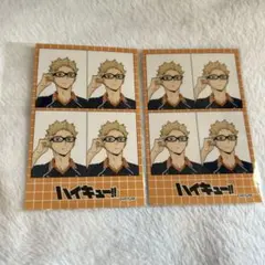 ハイキュー!! 証明写真風ステッカー 月島蛍