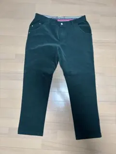 タイムセール！コーデュロイ ダークグリーン パンツ