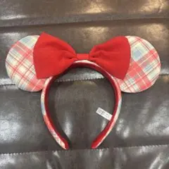 東京ディズニーリゾート カチューシャ チェック柄