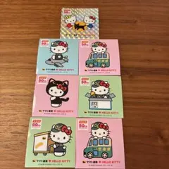 ヤマト運輸 ハローキティ 50周年記念 ステッカー 7枚セット