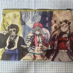 鬼滅の刃 ポーチでらっくす ポーチ 黒死牟 獪岳 童磨 猗窩座 鬼舞辻無惨