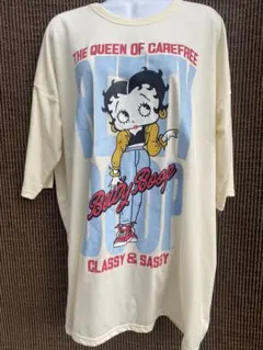 sale！新品　ベティちゃんBettyBoop ベティブープ半袖Tシャツゆったり