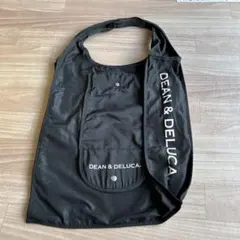 DEAN&DELUCA ショッピングバッグ ブラック 黒