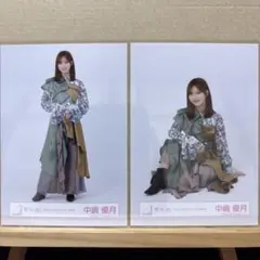 櫻坂46 中嶋優月 13th BACKS LIVE 緑 生写真 4種コンプ - メルカリ