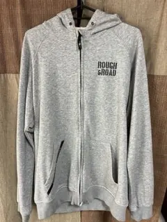 ROUGH & ROAD ラフライドパーカー ミックスグレー LLサイズのサムネイル