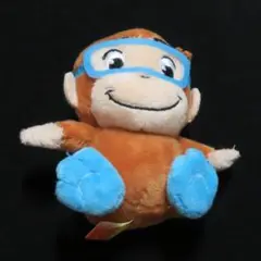 おさるのジョージ　ベビージョージ　なつやすみマスコット　シュノーケリング