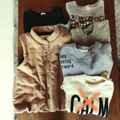 マーキーズ　チャオパニックティピー　120 130 スウェット　ダウンベスト