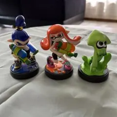 amiibo スプラトゥーン1 (ガール、ボーイ、イカ) スプラトゥーンシリーズ