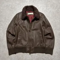 y2k 平成ギャル男 レザージャケット ネオお兄系 本革 G1 A2 短丈