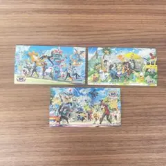 ポケモンGO 5周年記念　ステッカー　3枚セット