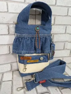 ☆デニムリメイク all denim コロリンリュック☆ - メルカリ