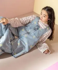ニコアンド　[NKJ 2025SS]2WAY DENIM DRESS