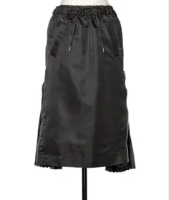 【最終価格】sacai ナイロンツイルスカート ブラックのサムネイル