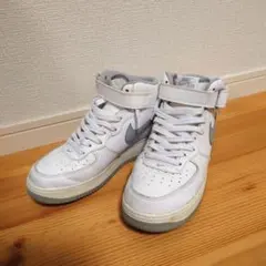 NIKE AIR FORCE 1 MID ホワイト グレー26.5センチ