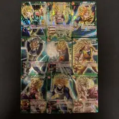 ミラバト　ドラゴンボール　ミラクルレア9枚セット