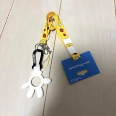 東京ディズニーリゾート ミッキー グローブ ネックストラップ ペットボトル