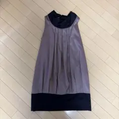 パーティードレス　パープル、ブラック