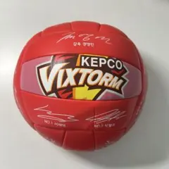 韓国 男子バレーボール 한국전력 KEPCO VIXTORM サインボール
