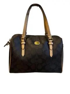 COACH コーチ レザー ミニボストンバッグ