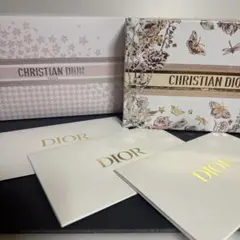 DIOR ディオール ギフトボックス　ピンク　花柄　ギフトカードケース