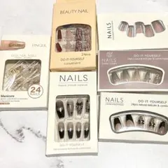 ネイルチップ 6種 まとめ売り