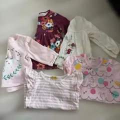 ベビー服 トップス 5点セット 70-80cm Gapなど