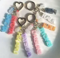 ❄︎ネームチャーム　ペアキーホルダー　SnowMan コンビ推し❄︎