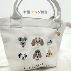 新品✨タグ付き✨I LOVE DISNEY DOGS トートバッグ