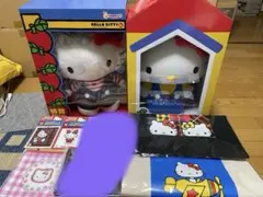 【LAST賞】【特賞】BIG! ハローキティ フィギュア　ぬいぐるみセット