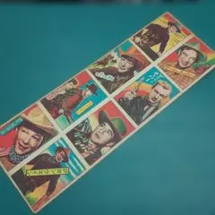 西部劇 メンコ ８面シート 映画スター