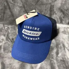【未使用】ディッキーズ　キャップ　メッシュ　ブルー