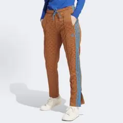 新品L Adidasモノグラム 70s SST トラックパンツIK7875