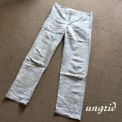アングリッド ungrid フラワー リネン パンツ Mサイズのサムネイル