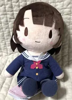 冴えない彼女の育てかた　ふわぷちMぬいぐるみ　加藤恵　　制服ver.