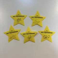 TXT ACT TOMORROW 落下物　星　メンバーコンプ　5枚セット