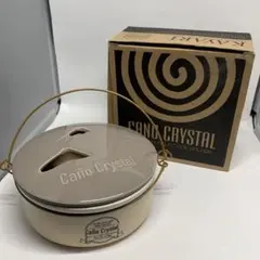 KAYARI Caño Crystal 蚊取り 線香 ホルダー 陶器