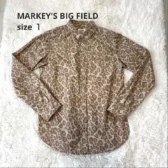 レオパード柄　長袖シャツ マーキーズ