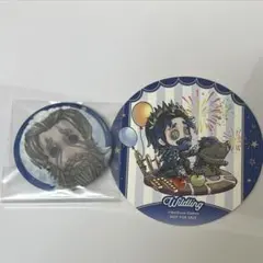 第五人格 スイーツパラダイス 7周年 コースター 野人 モウロ 真髄　缶バッジ