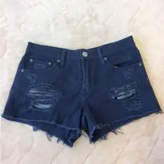 moussy ヴィンテージデニムダメージショートパンツ