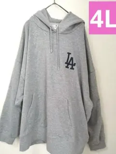 MLBパーカー　ロサンゼルスドジャース　レディース4L