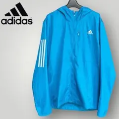 【タグ付】アディダス ウインドブレーカージャケット フード付き adidas